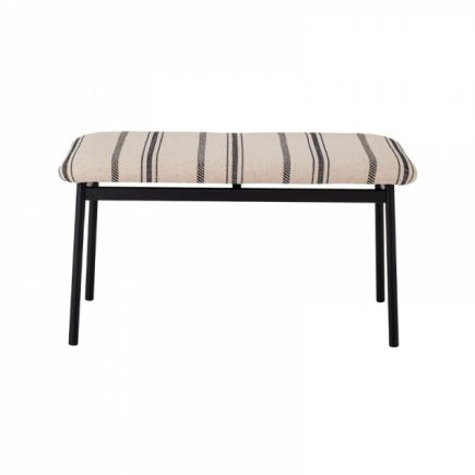 Vifil White Metal Bench | Procomobel