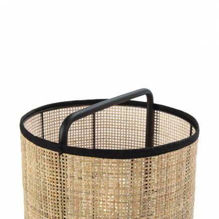 Metal and Rattan Table Lamp Charlotte | Procomobel