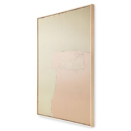 Cuadro Abstracto Verde/Rosa 100x120cm Oneida