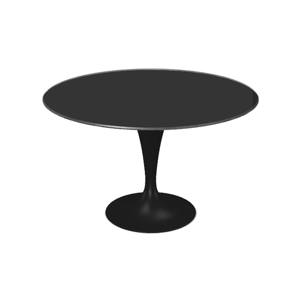 Mesa redonda cristal ‘Flute’