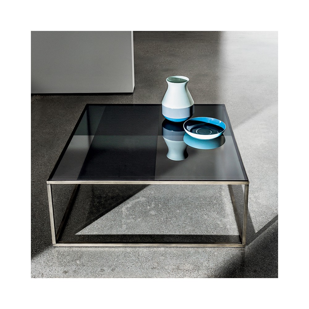 Mesa Auxiliar Cerámica y Metal ‘Quadro’