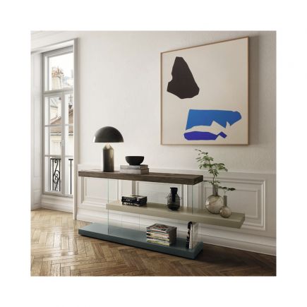 Low Bookcase 3 Shelves Air : Procomobel