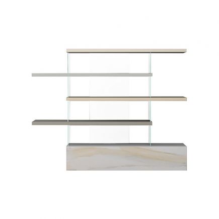 Shelving with closed module Air | Procomobel
