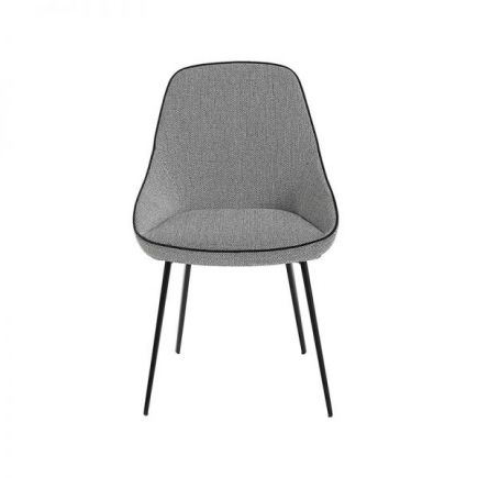 Monica upholstered chair with edging | Procomobel