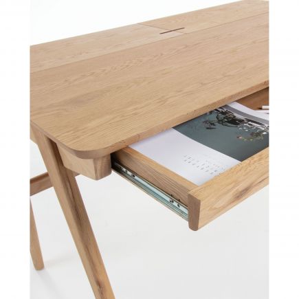Imagen de Detalle Cajón Escritorio madera Julia