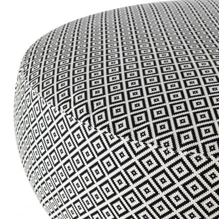 Geometric Upholstered Puff Lines | Procomobel