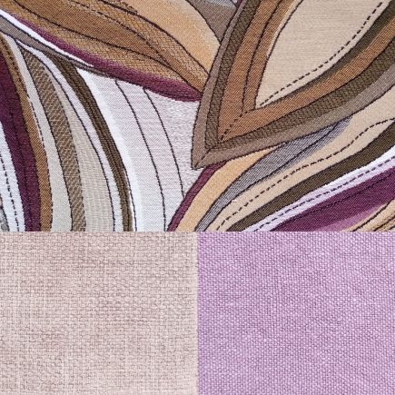 Detalle tela Sofá Modular con Puff Dviná