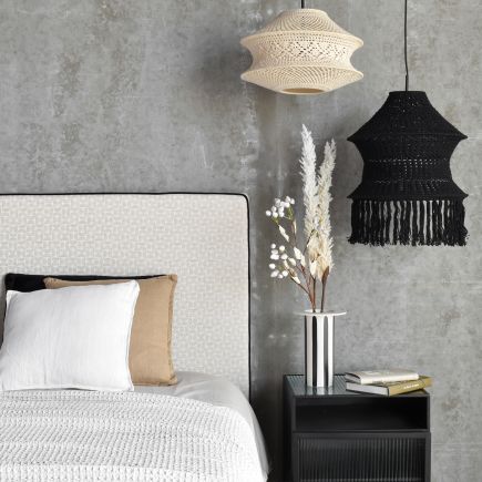 Plain Headboard with Black Vives Bern | Procomobel