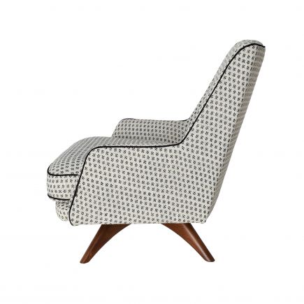 Vista Lateral Izquierda Sillón con Base Giratoria Ordesa
