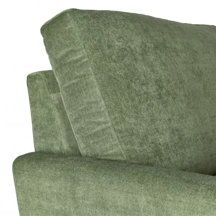 Green Upholstered Sofa 3 Seats Arno | Procomobel