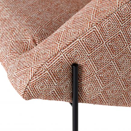 Modern Stamped Armchair 'Kekkonen' | Procomobel