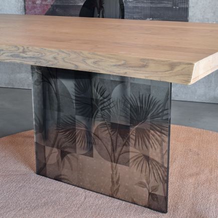 Mesa Comedor Madera y Cristal ‘San Fancisco’