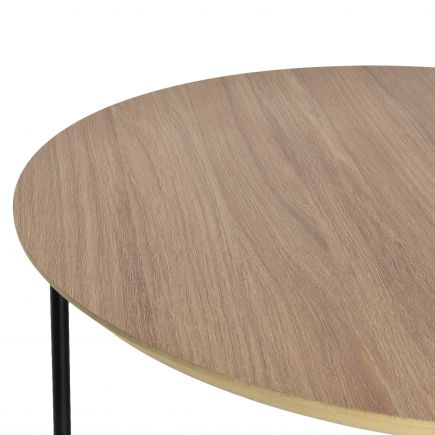Wang Oak Round Coffee Table | Procomobel