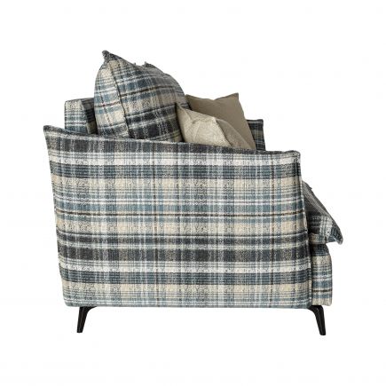 3-Seater Sofa with Plaid Print Mary | Procomobel
