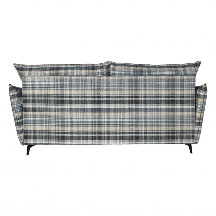 3-Seater Sofa with Plaid Print Mary | Procomobel