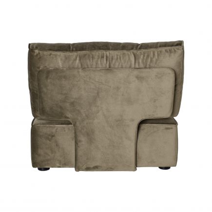 Modular Sofa with Upholstered Puff Nettie | Procomobel
