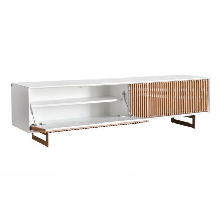 Wooden TV cabinet with light Silva | Procomobel