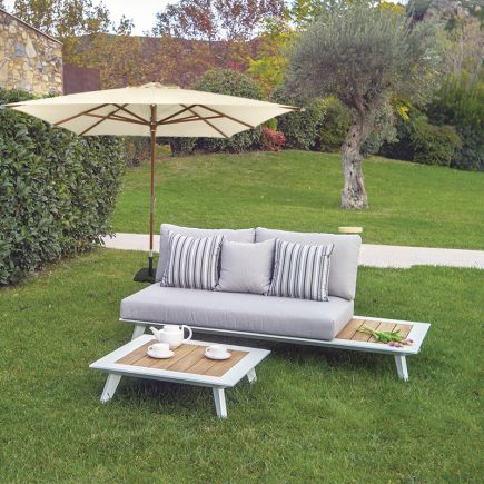 Parasol Square Wooden Cala | Procomobel