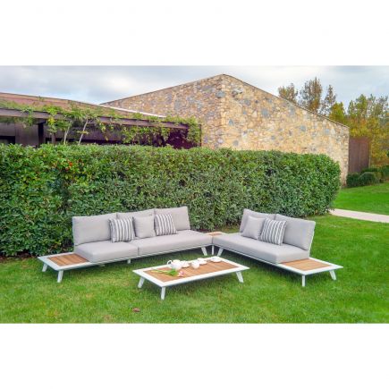 3-seater sofa Exterior Teak Calatea : Procomobel
