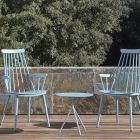 Conjunto de sillas y Mesa Auxiliar Redonda Aluminio Cilantro