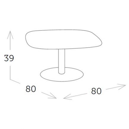 Cinta Crystal Coffee Table : Procomobel