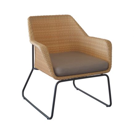 Outdoor Armchair with Lavender Cushion | Procomobel