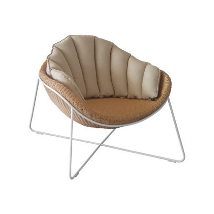 Round Armchair Natural Fibers Kalanchoe : Procomobel