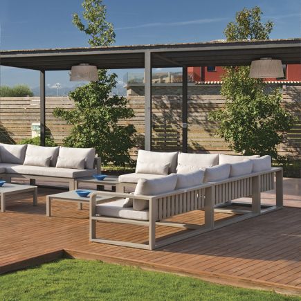 Outdoor Extension Sofa 2 Seats Basil | Procomobel