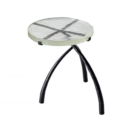 Round Glass Side Table Marín | Procomobel