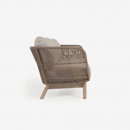 Catalina 3-Seater Sofa in Rope and Wood | Procomobel