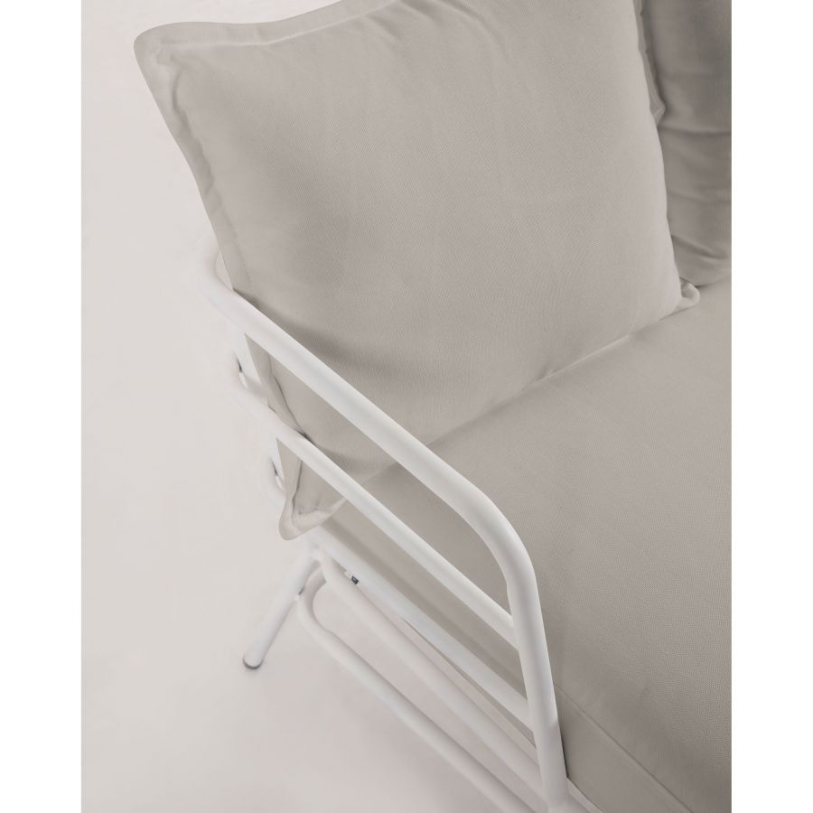 Steel Sofa 3 Seats 'Mareluz'