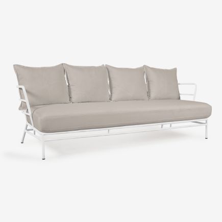 Steel Sofa 3 Seats Mareluz : Procomobel
