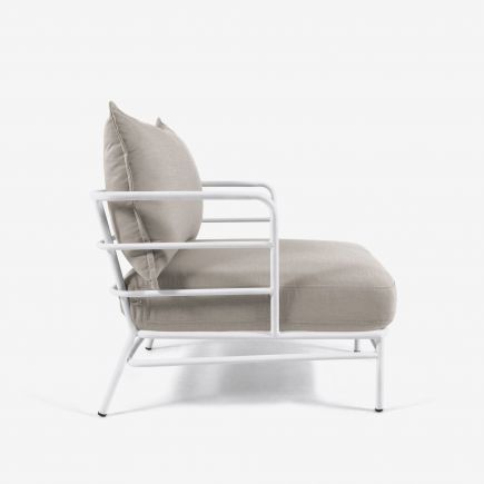 Lacquered Steel Armchair Mareluz | Procomobel