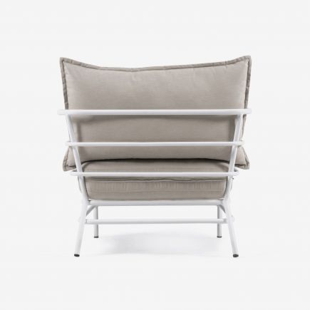 Lacquered Steel Armchair Mareluz | Procomobel