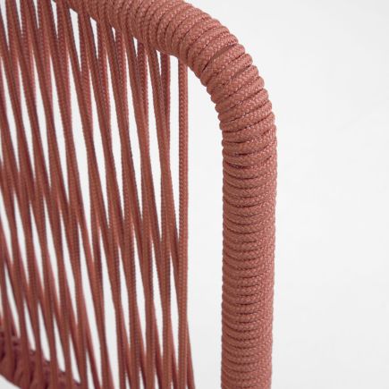2 seater sofa in rope and steel Nadin | Procomobel