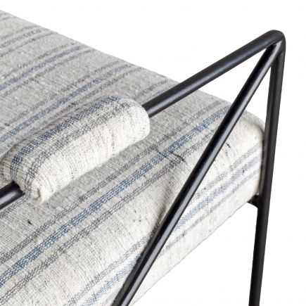 Imagen de Detalle Sillón de Lino Abstracto Florea