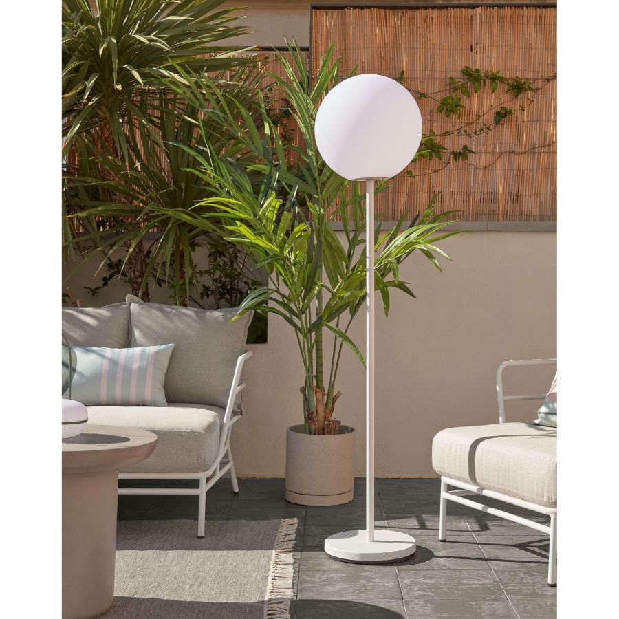 Dinesh' Outdoor Steel Floor Lamp