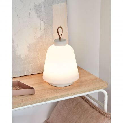 Table lamp made of polyethylene and metal Udiya | Procomobel