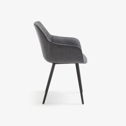 Amira Synthetic Leather Upholstered Chair | Procomobel