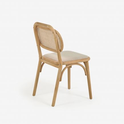 Natural Oak Dining Chair Doriane | Procomobel