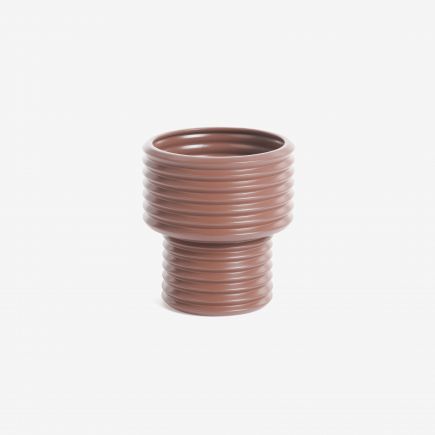 Aleray Brown Ceramic Vase : Procomobel
