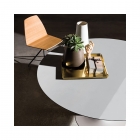 Mesa redonda cerámica ‘Flute’