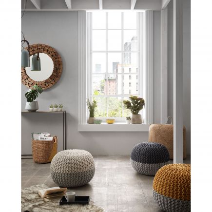 Eliptic Handmade Teak Mirror : Procomobel