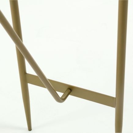 Gold and Marble Console Elisenda | Procomobel