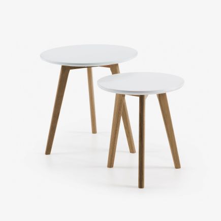 Set 2 Side Tables Nido Kirb | Procomobel