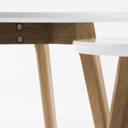 Set 2 Side Tables Nido Kirb | Procomobel