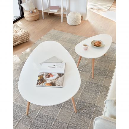 Set of 2 Kirb Oval Nesting Tables | Procomobel