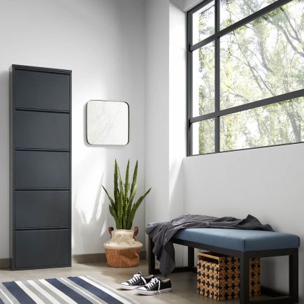 Black Wall Mirror 'Marco' | Procomobel