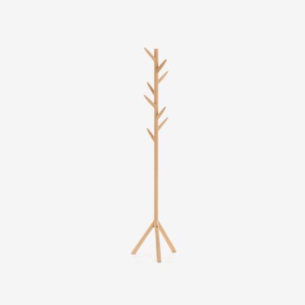 Birch wood coat rack Natane | Procomobel