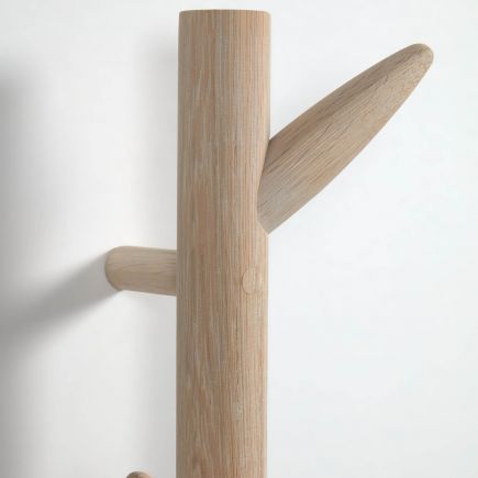 Wall Hanger 5 Hooks Birch Natane : Procomobel